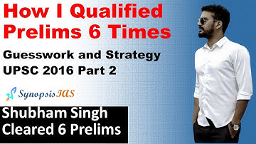 MSGP 2016 Part 2: Mains Seat Guarantee Programme Shubham Singh | How to Prepare for IAS Prelims 2021