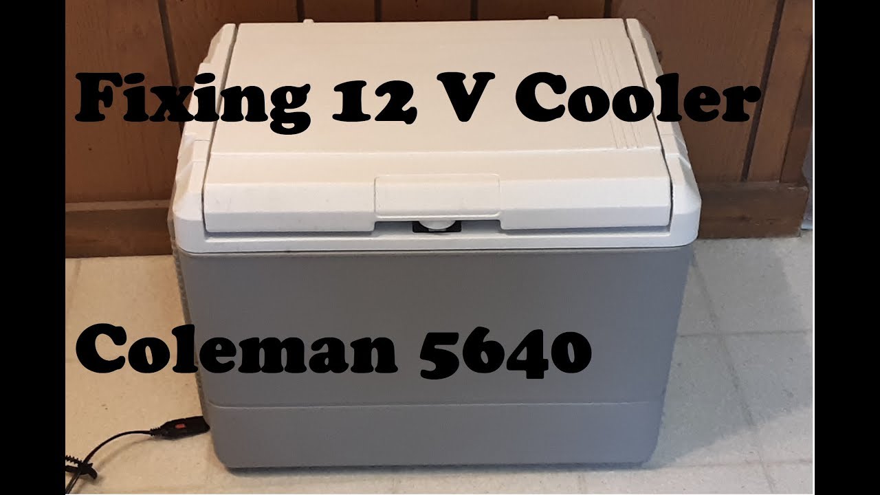 coleman electric cooler