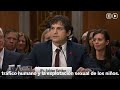 Testimonio de Ashton Kutcher contra el tráfico sexual