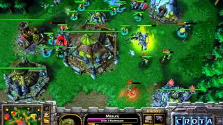Ted(UD) Fly(Orc) vs Kow (HU) Scamp (Orc) - G2 - WarCraft 3 - 2v2 - WC343
