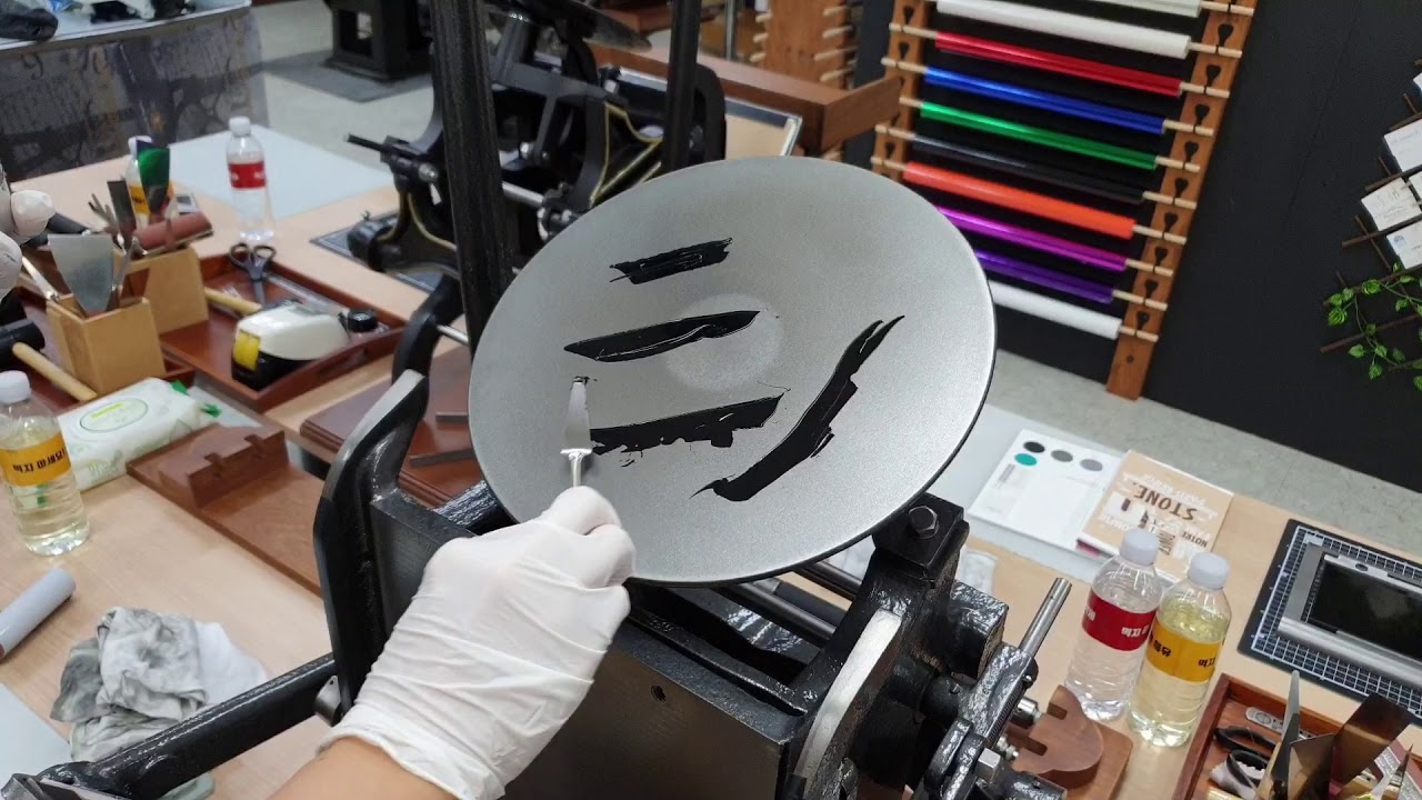 Tabletop Letterpress_ Create a doublesided business card. YouTube