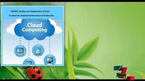 DROPS: Division and Replication of Data in Cloud for Optimal Performance and Security