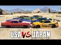 GTA V Online: USA VS JAPAN (WHICH IS FASTEST?) - YouTube