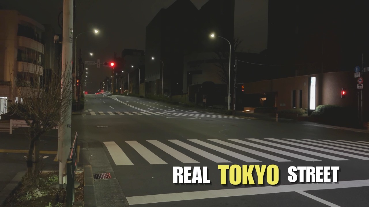Midnight Walk in Tokyo | Quiet Streets near Shibuya (Yoyogi-Uehara) 🇯🇵 4K