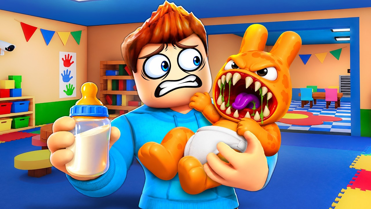 J'ai BABYSIT Des Anomalies sur Roblox
