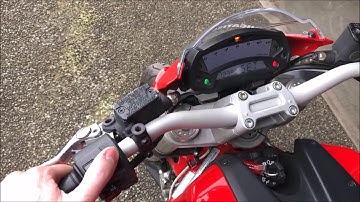 How to Set Clock on 2013 Ducati Monster 796