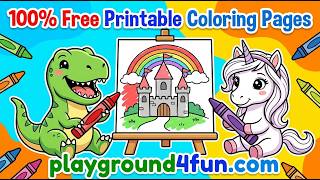 100 Free Printable Coloring Pages