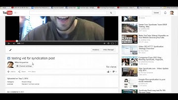 How To Cross Syndicate Your Videos To Multiple Social Media Networks
