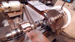 Easy indexing and radial drilling on a small metal lathe - it's cheap too