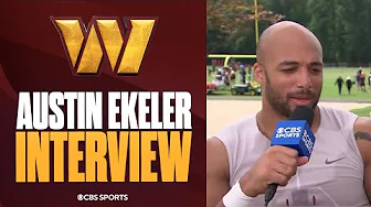 Austin Ekeler PRAISES QB Jayden Daniels Ahead of First Season I NFL on CBS thumbnail