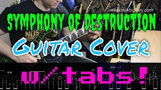 Symphony Of Destruction Guitar Cover With Tabs