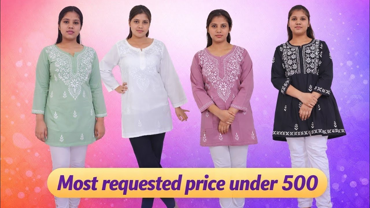 Meesho Chikankari Kurti & Kurtaset With Dupatta Starting ₹284/-💕 Latest Collection💕 Must Try