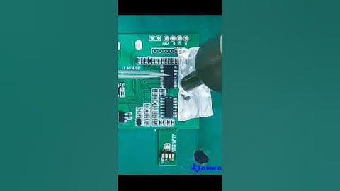 Hàn IC bằng Thiếc Nước