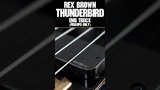 Gibson Rex Brown Thunderbird vs. The Pickups Rex ACTUALLY Uses