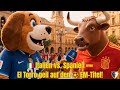 🇮🇹 Italien vs. Spanien 🇪🇸 El Torro geil auf den ⚽ EM-Titel! (exklusives Maddli Turbine TV Interview)
