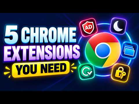 5 Useful Chrome Extensions for Everyday Use - 2026