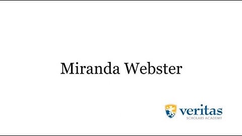 Miranda Webster VSA Teacher Introduction Video