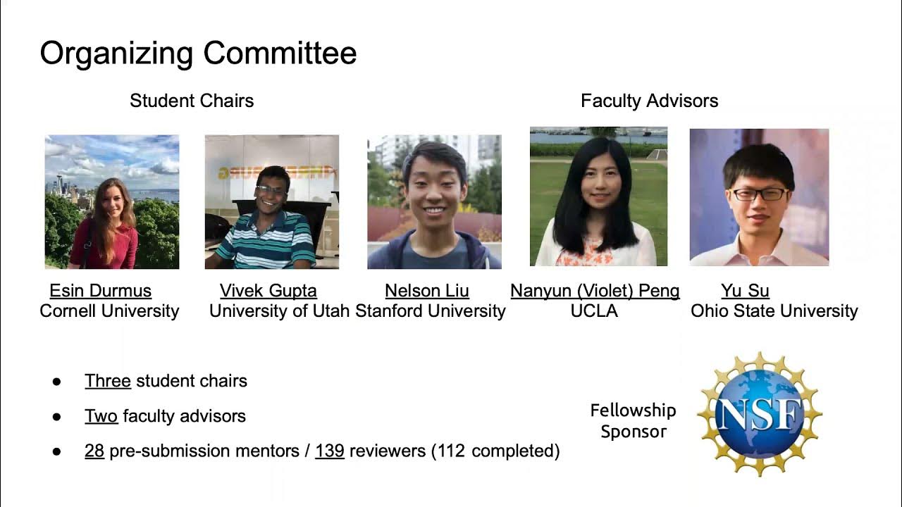 NAACL Student Research (SRW) 2021 Summary YouTube