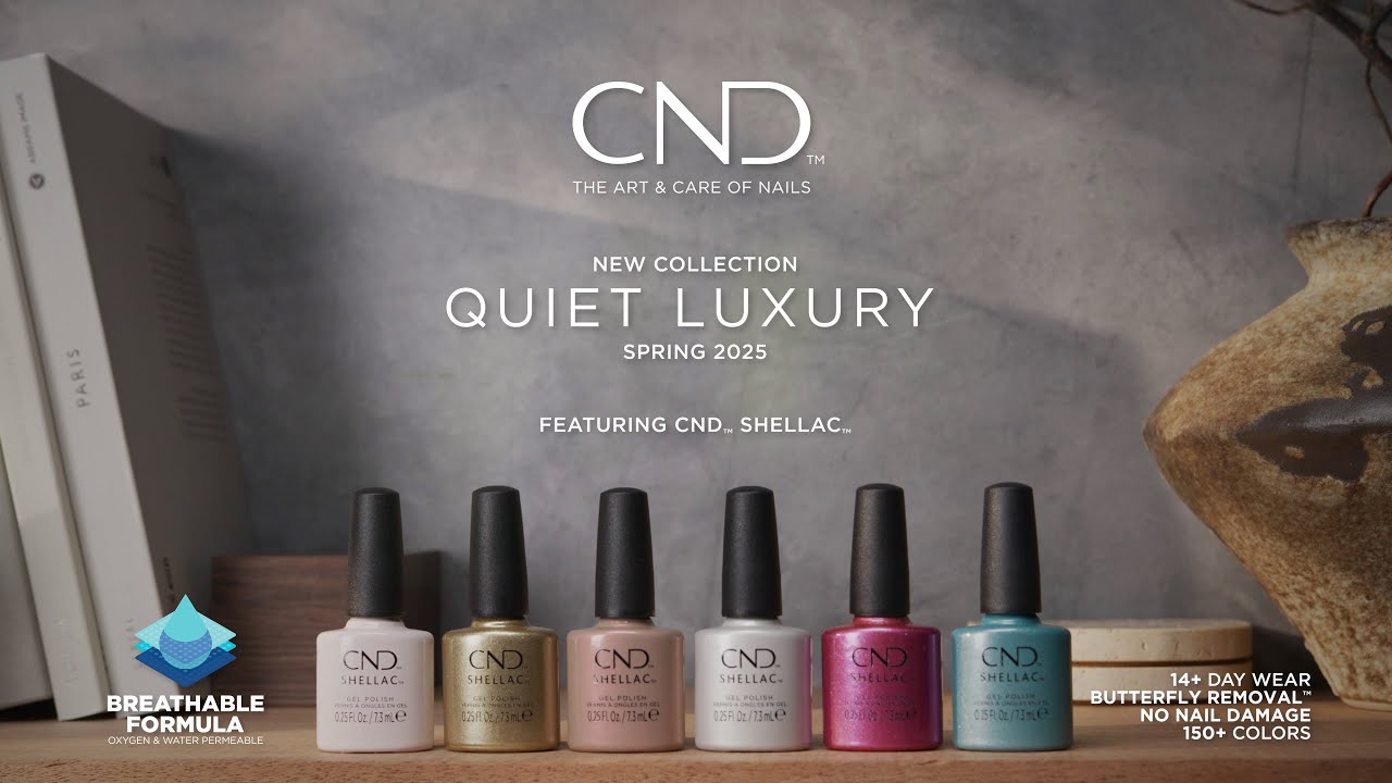 CND QUIET LUXURY tavaszi CND Shellac kollekció | X Beauty Group