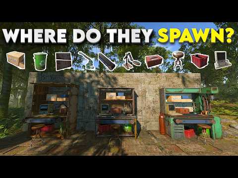 Where to Find Workbench Upgrades + Loot Tables Explained | Rust Update