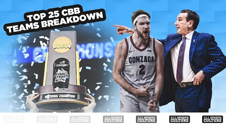 2021-22 College Basketball Top 25 Teams Breakdown