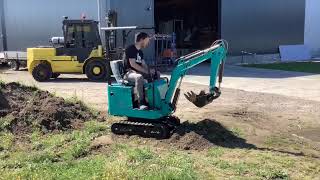 Used JPC PG10 Mini Excavator with bucket | equippo.com