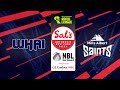 LIVE - Tauranga Whai v Wellington Saints | @SalsNBL 2024