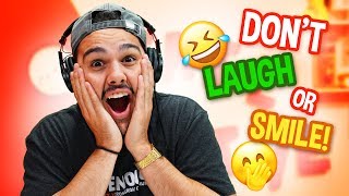 Try Not To Laugh OR Smile Challenge!