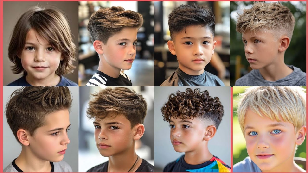 Потрясающая и великолепная новая коллекция модных причесок для мальчиков 2026 года.