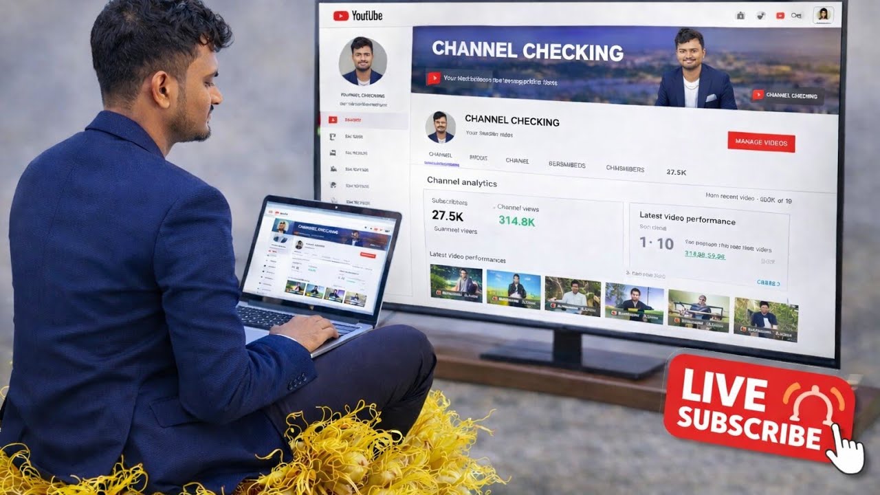 🔴 Live Subscribe Channel | Live Channel Check | YouTube Live Subscribe Channel Grow Fast