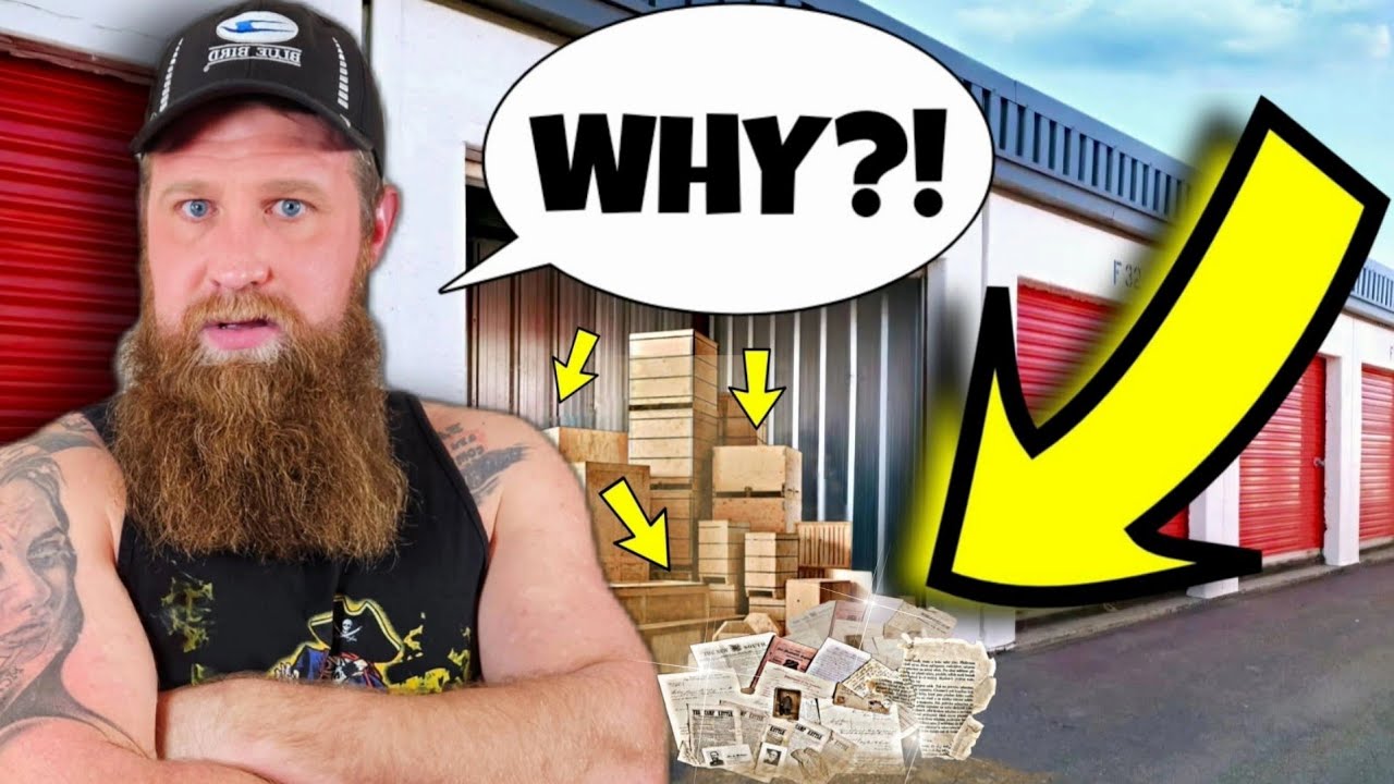 Old Owner Paid BIG MONEY For Abandoned Storage Unit! We Don't Know Why!