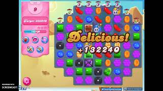 Candy Crush Level 683 Audio Talkthrough, 3 Stars 0 Boosters