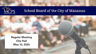 School Board Meeting - May 13, 2025