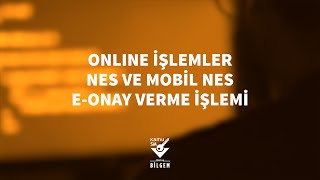 Kamu Sm - Online İşlemler Üzerinden E-Onay Aktifleştirme