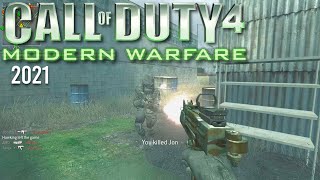 Cod 4 Modern Warfare PC Multiplayer In 2021 | 4K