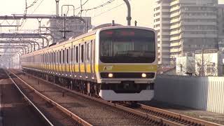 E231系0番台中央線回送（ミツB14）武蔵境通過