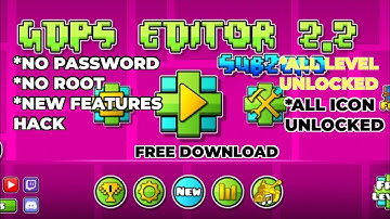 How to download GDPS EDITOR 2.2 on mobile || APK MODED | NO PASSWORD | GDPS EDITOR 2.2 DOWNLOAD