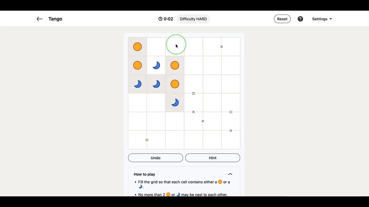 LinkedIn Tango Answer Today | 04 July 2026 - Puzzle #635