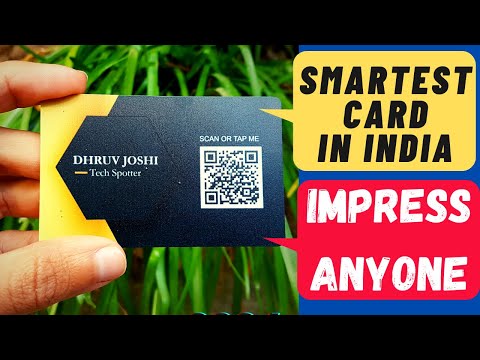 The Smartest business card by Smartcontact | Bye bye traditional visiting