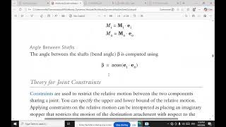 Multibody Dynamics Module - Applied Force