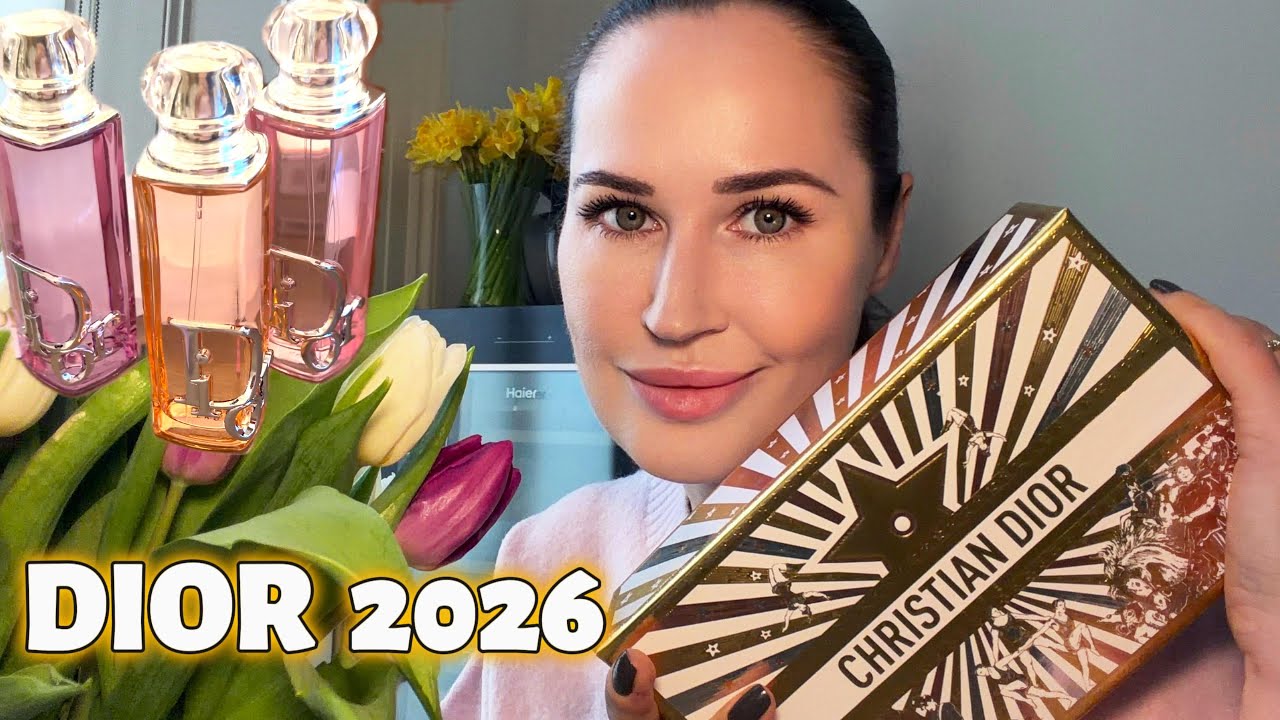 РАСПАКОВКА DIOR ВЕСНА 2026 | Косметика + 3 новых парфюма | Luxury Unboxing