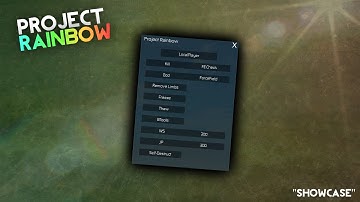 Project Rainbow V. 1 Showcase // Roblox Script