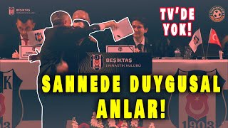 Beşiktaşlı genç üye öyle bir konuştu ki Ahmet Nur Çebi kürsüye gelip sarıldı!