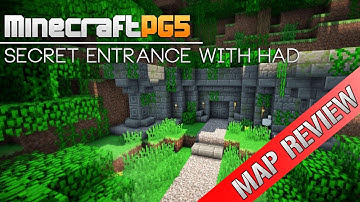 Minecraft Secret Entrance (Arrow Activated) - Map Review | Episode 2