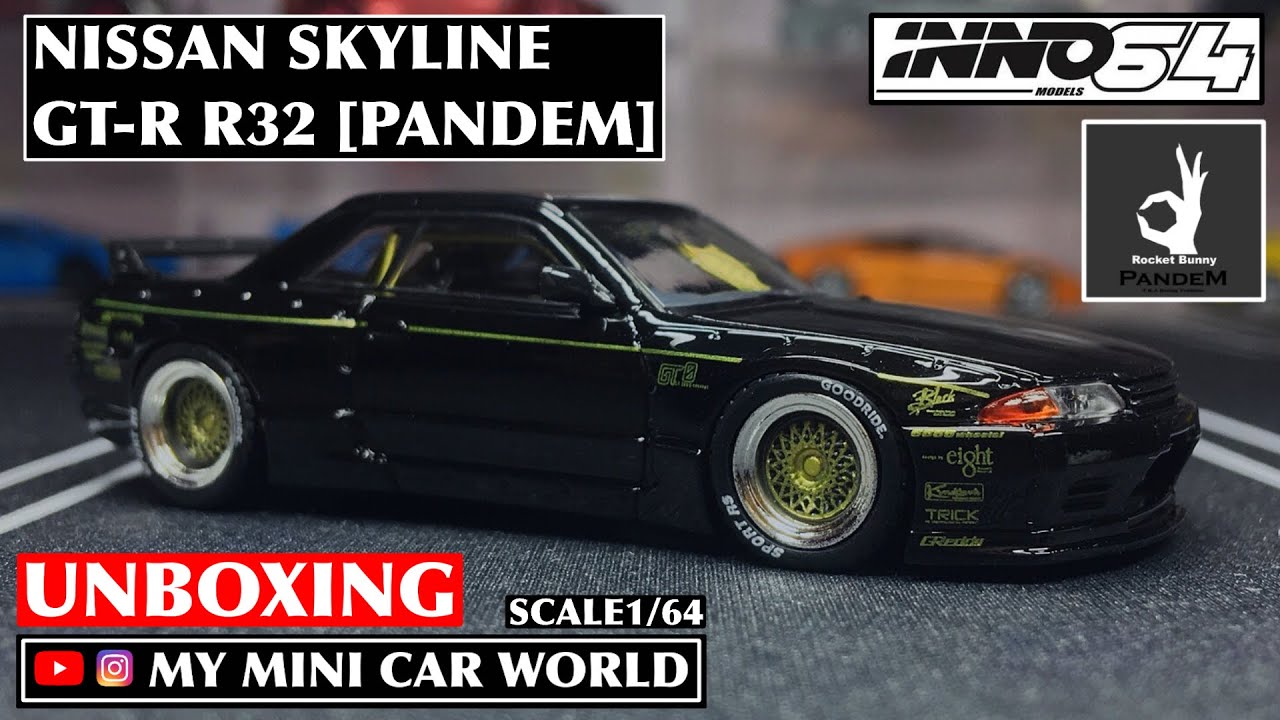 INNO64 1/64 日産SKYLINE GTR R32 PANDEM 5T18435_600x600.jpg?v=1689158099