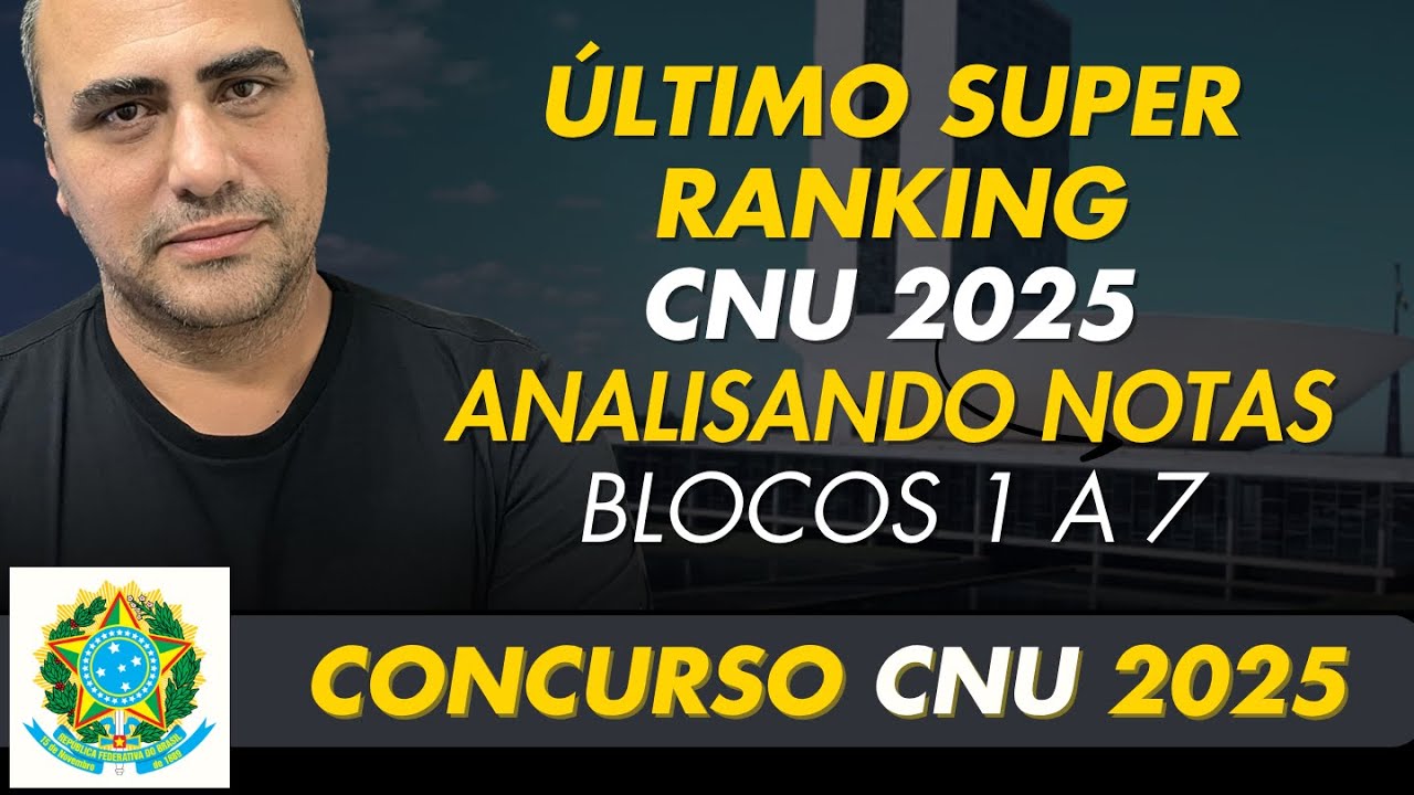 Atualização Nota de Corte Discursiva CNU 2025 - YouTube