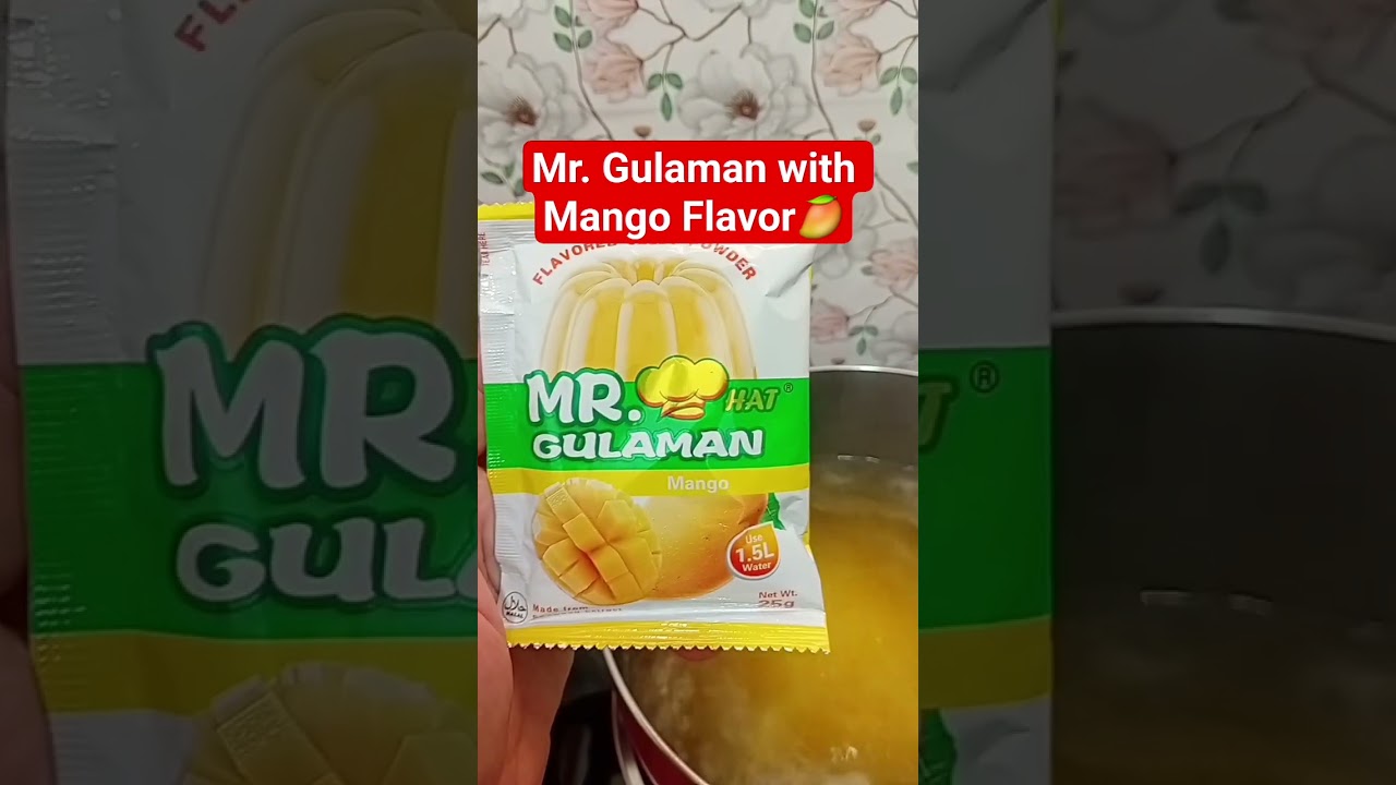 MR. GULAMAN FROM PHILIPPINES WITH MANGO FLAVOR 