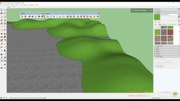 HƯỚNG DẪN DỰNG CẢNH QUAN SÂN VƯỜN SKETCHUP RENDER LUMION 1