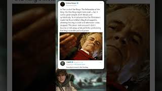 The One Ring Was Literally Magnetic! 💍⚡ #LOTR #MovieFacts