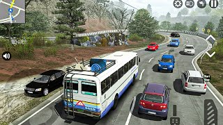 City Coach Bus Simulator  | Indian Bus Driving Game | Offroad & Traffic Gameplay screenshot 5